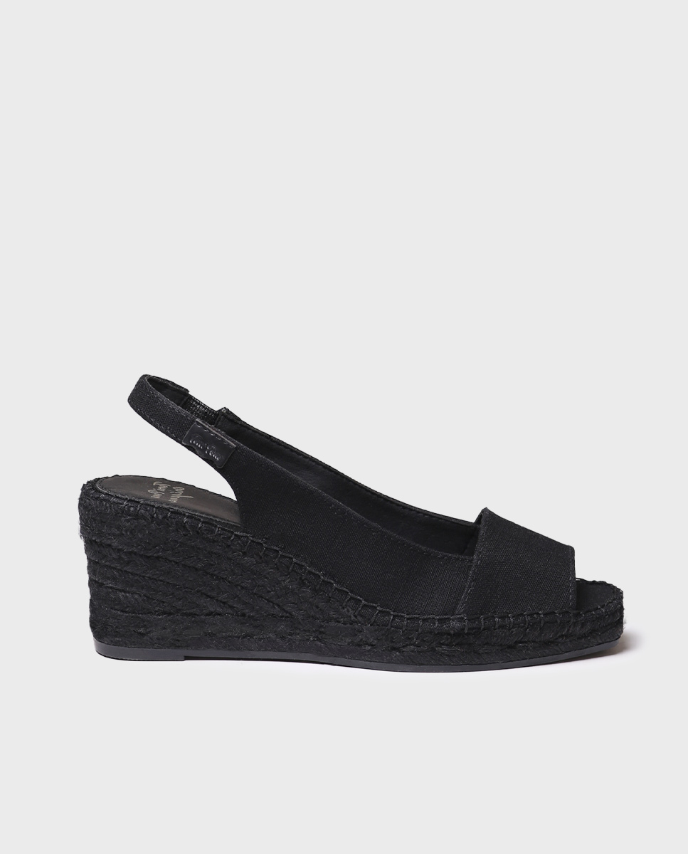 Imagen 0 de Alpargatas de cuña de mujer de tejido