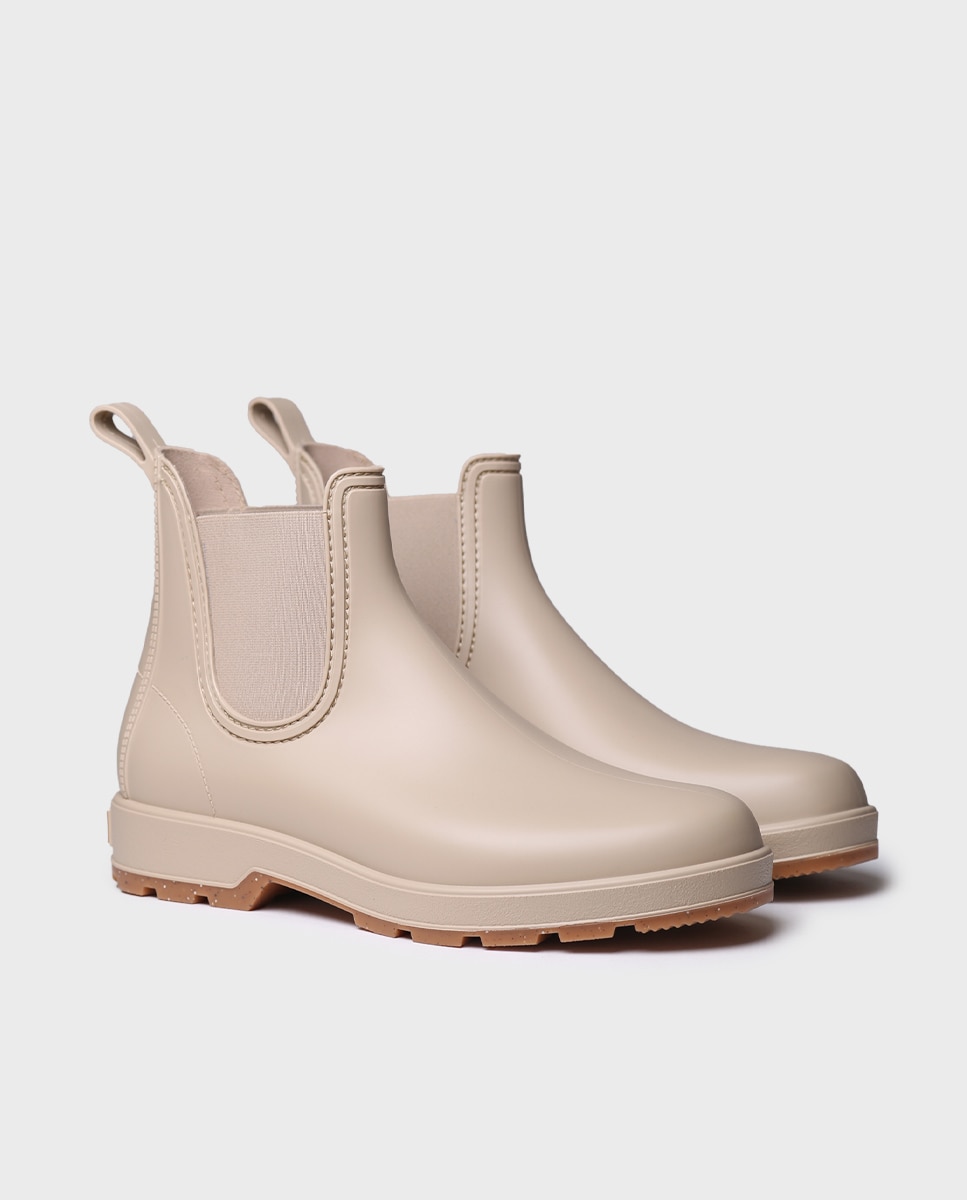 Botines de hombre de agua con elástico - Toni Pons - Beige Beige-4
