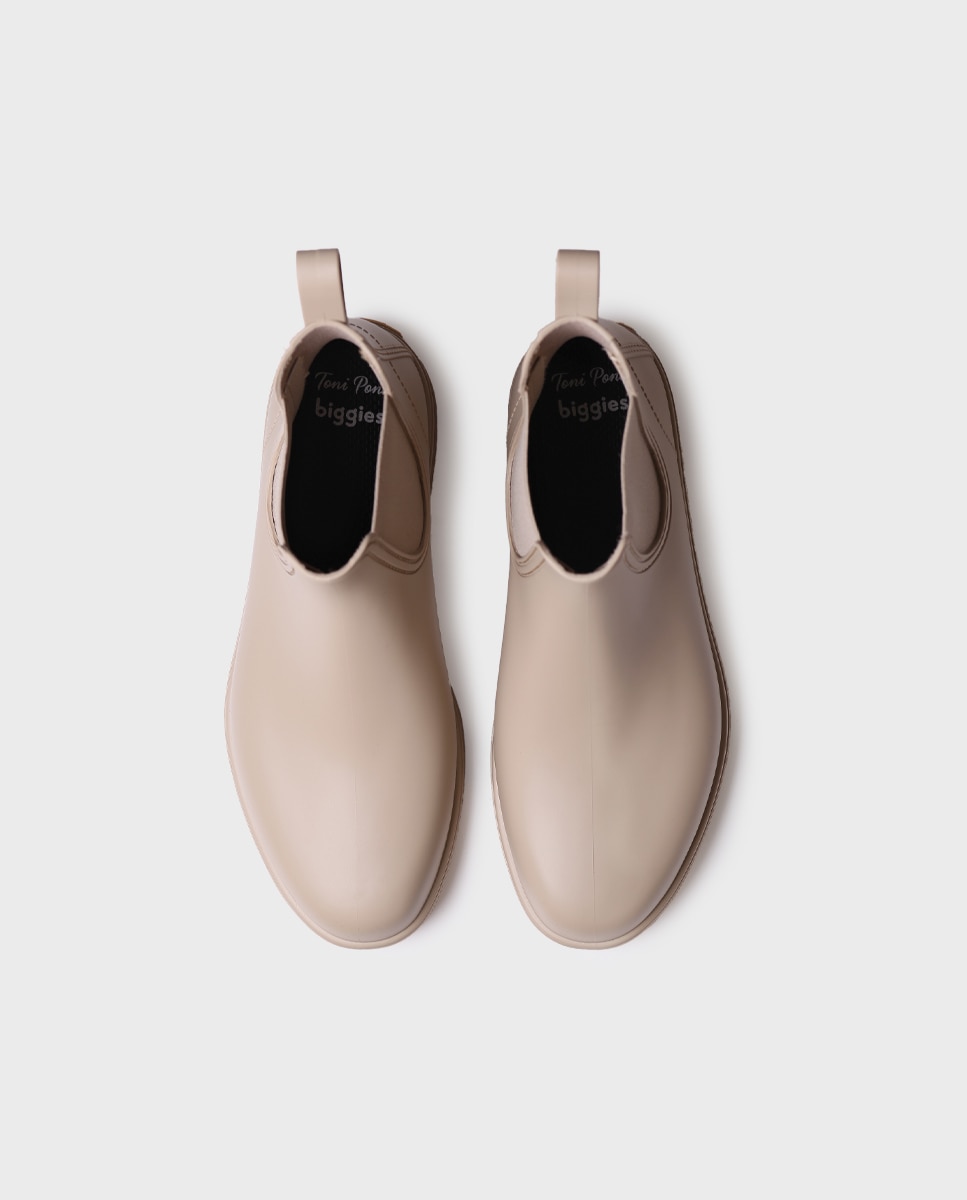Botines de hombre de agua con elástico - Toni Pons - Beige Beige-2