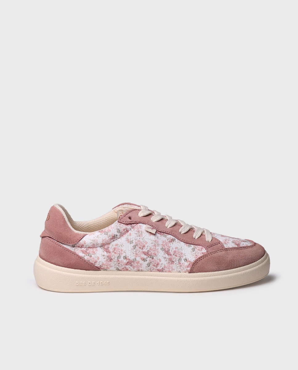Zapatillas de lona de mujer de tejido - Toni Pons - Rosa Rosa-4