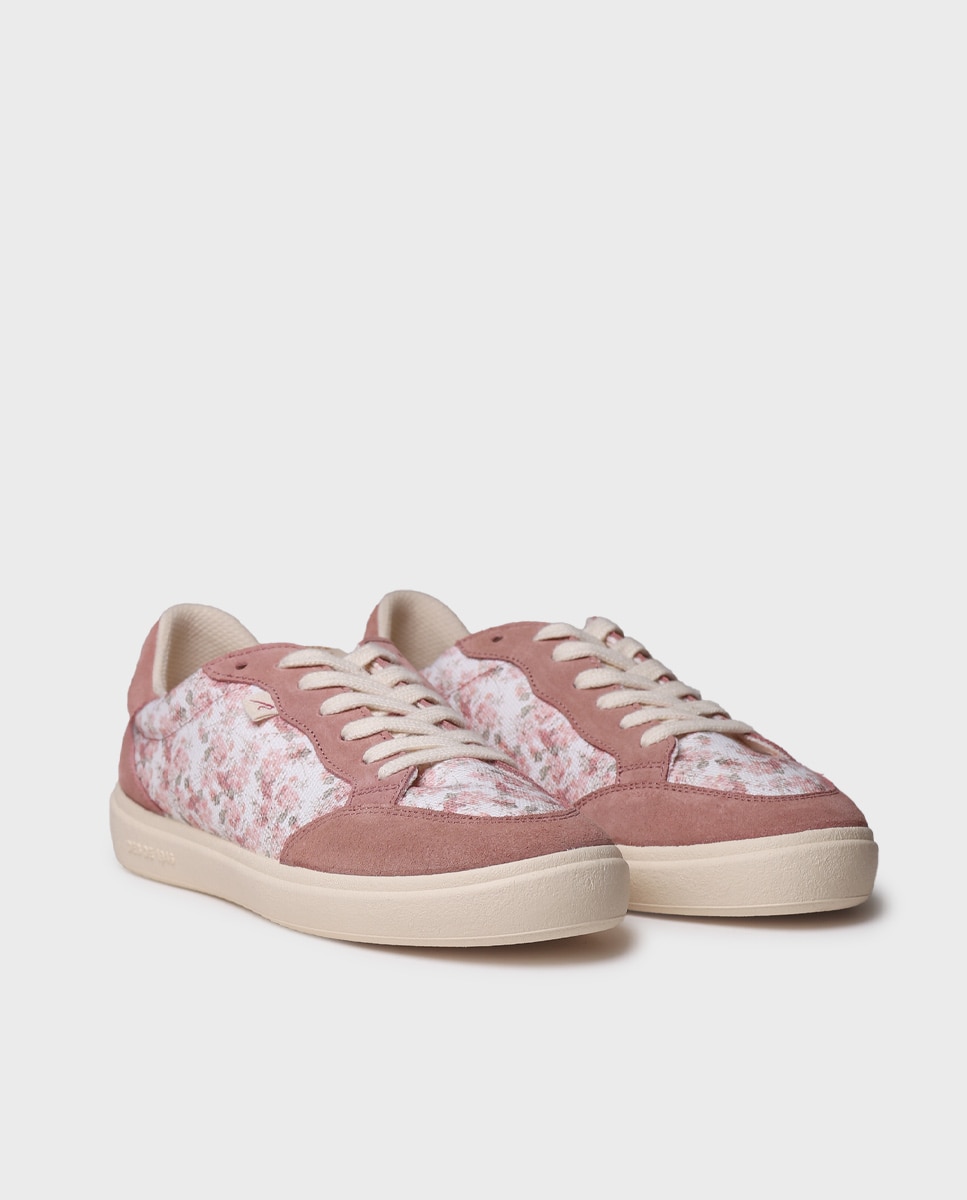 Zapatillas de lona de mujer de tejido - Toni Pons - Rosa Rosa-3