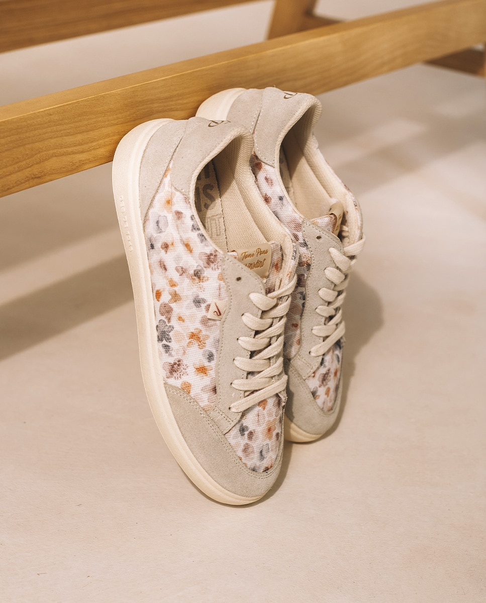 Zapatillas de lona de mujer de tejido - Toni Pons - Crudo Crudo-1