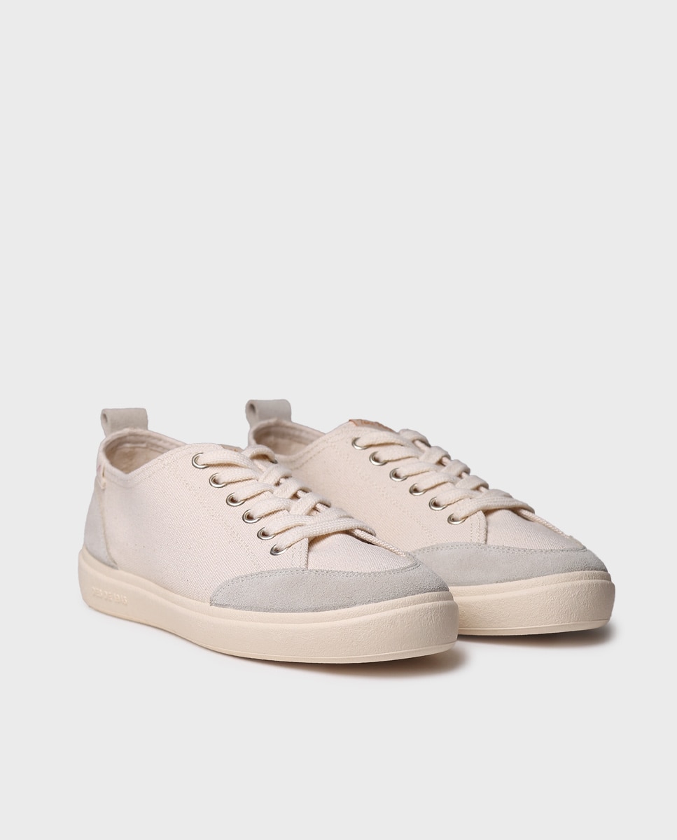 Zapatillas de lona de mujer de tejido - Toni Pons - Crudo Crudo-3