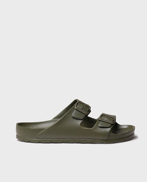 Imagen 0 de Chanclas de hombre de goma con hebillas