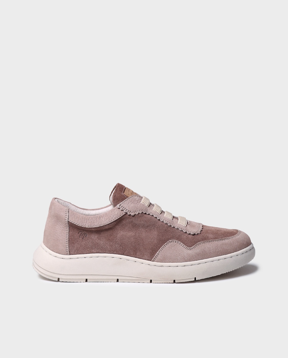 Toni Pons - Zapatillas de piel de mujer con elásticos.