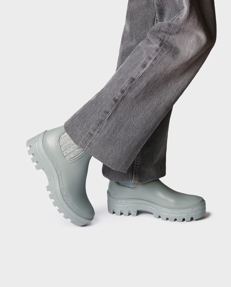 Botines de agua de mujer con plataforma - Toni Pons - Verde Verde-2