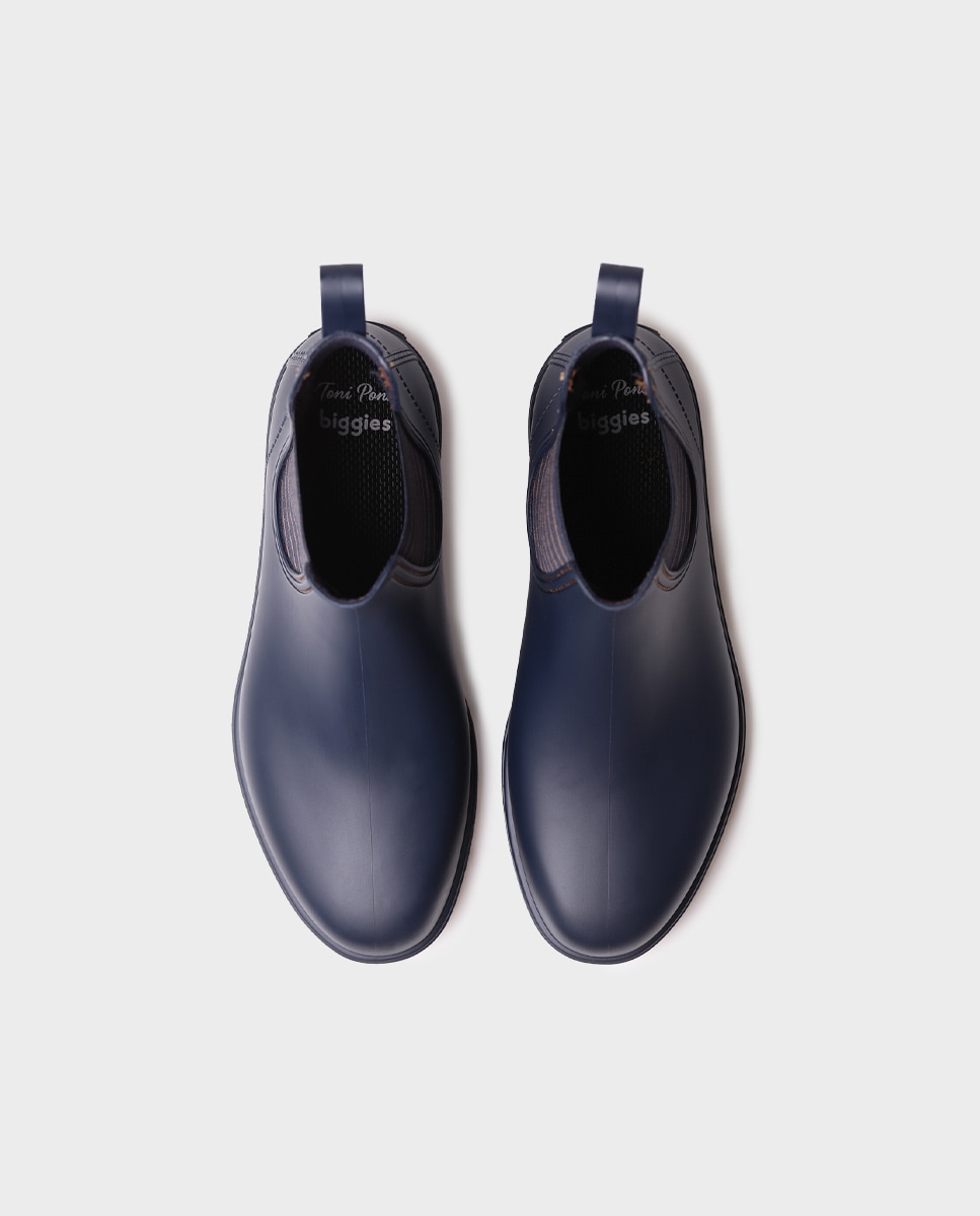 Botines de hombre de agua con elástico - Toni Pons - Azul marino Azul marino-3