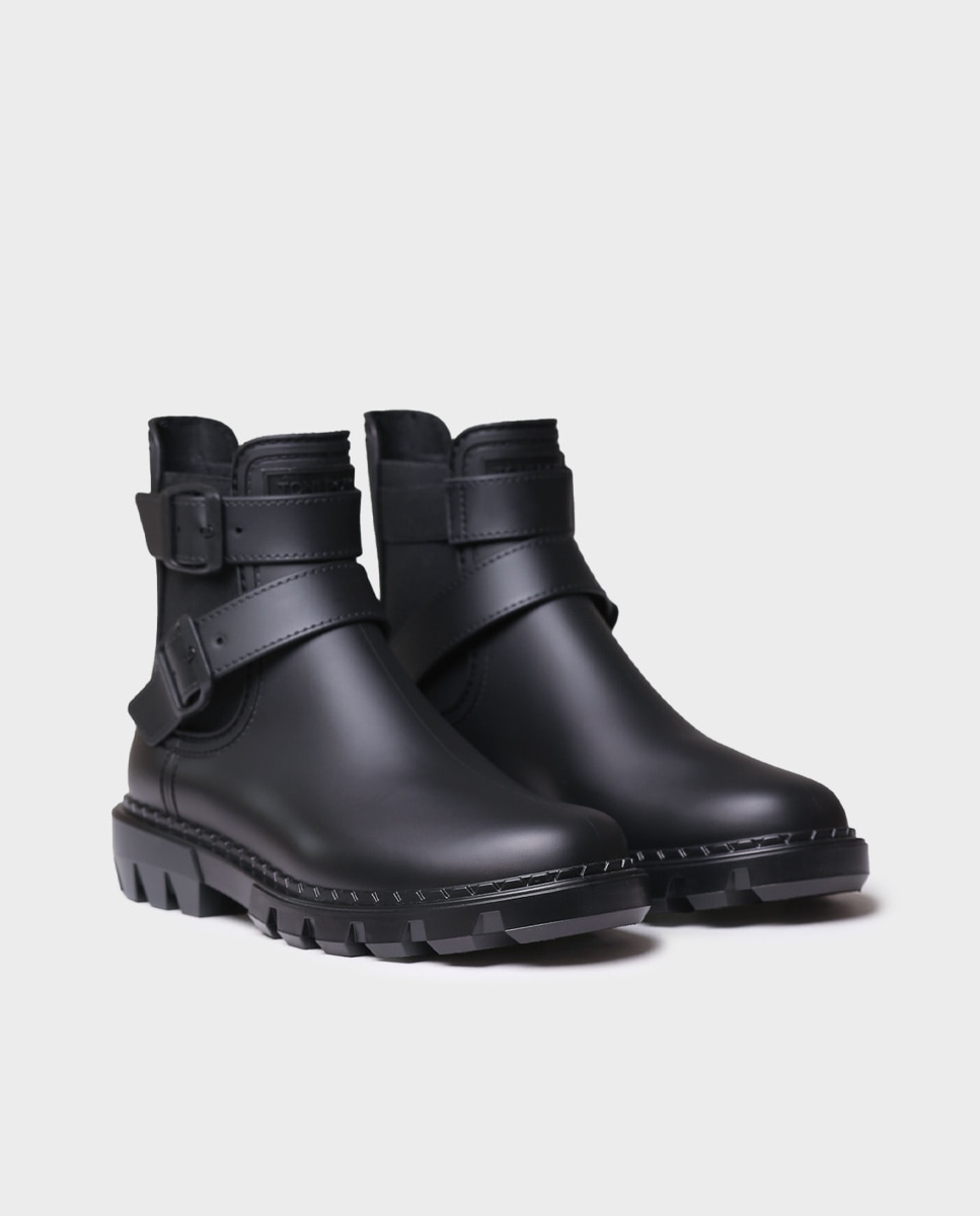 Botines de agua de mujer de goma con elásticos - Toni Pons - Negro Negro-4