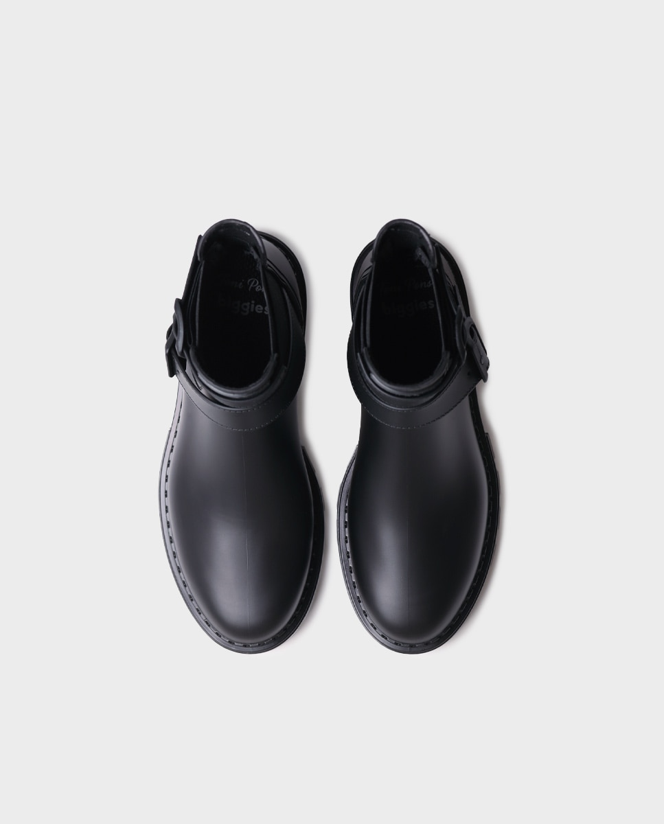 Botines de agua de mujer de goma con elásticos - Toni Pons - Negro Negro-3