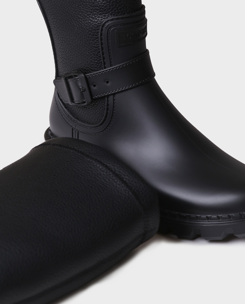 Botas de agua de mujer de caña alta - Toni Pons - Negro Negro-4