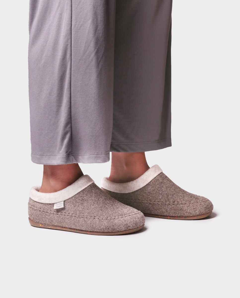 Zapatillas de casa de mujer con cuña interior - Toni Pons - Topo Topo-2