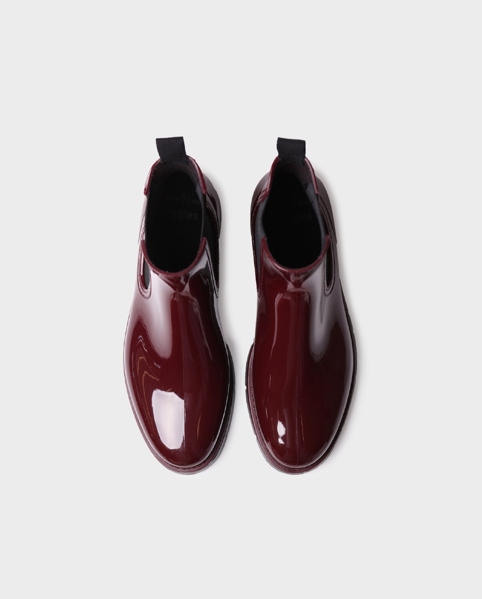 Botines de agua de mujer de goma con elásticos - Toni Pons - Burdeos Burdeos-2