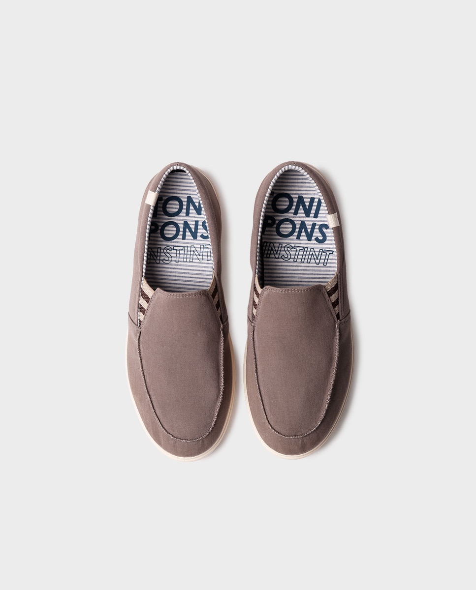 Zapatillas de lona de hombre de tejido - Toni Pons - Topo Topo-3