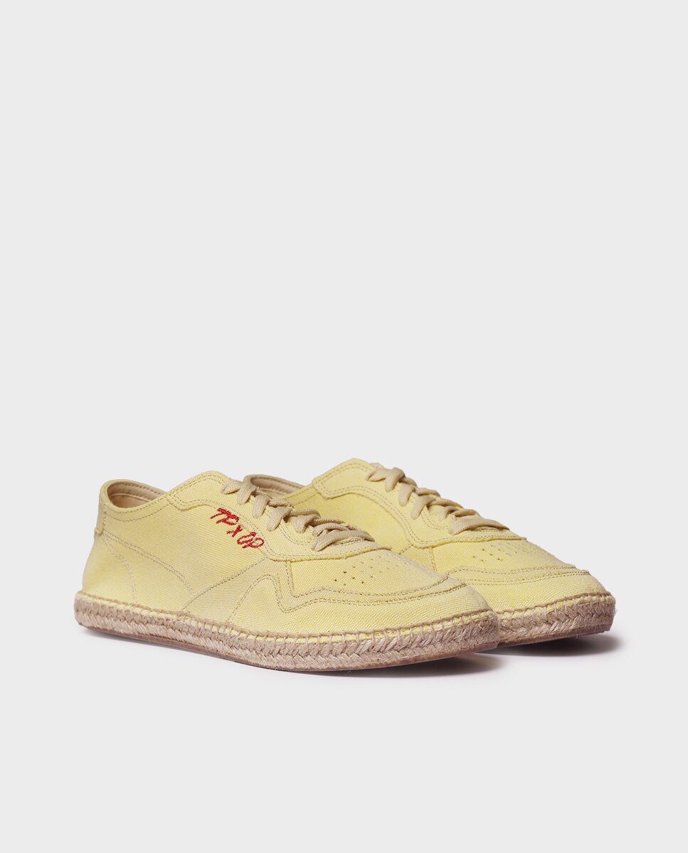 Alpargata barefoot unisex con cordones - Toni Pons - Amarillo Amarillo-5
