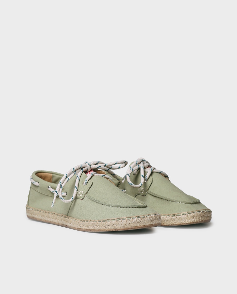 Alpargata barefoot unisex con cordones - Toni Pons - Verde menta Verde menta-5