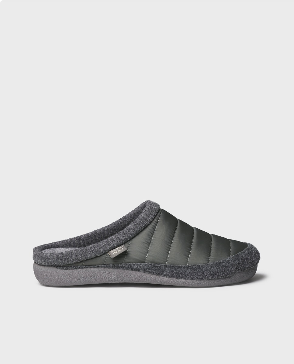 Imagen 0 de Zapatillas de casa de hombre de fieltro Verde