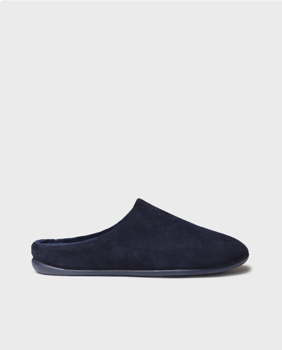 Imagen 0 de Zapatillas de casa de hombre tipo zueco Azul marino