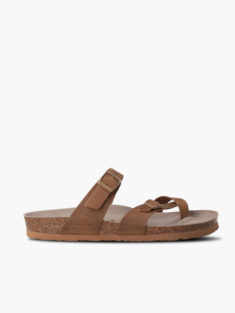 Sandalias Genuïns Para Hombre Planas, Veganas, Hechas En España