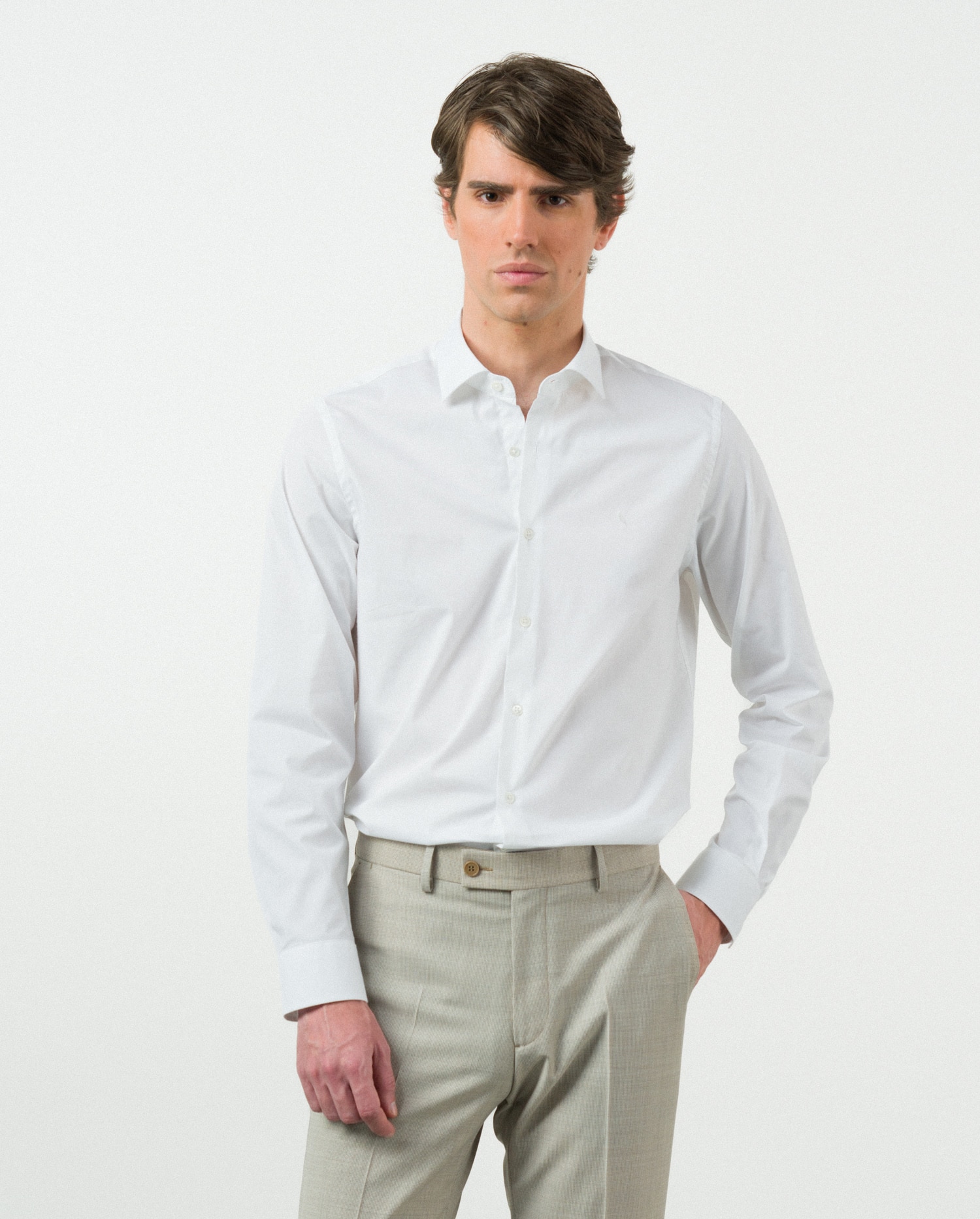 Camisas slim fit hombre el corte ingles on sale