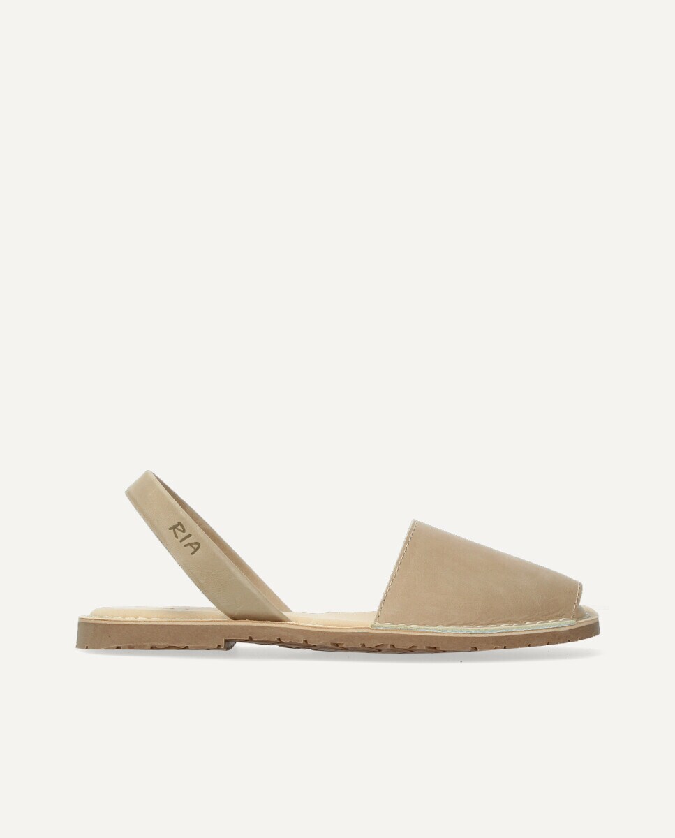 Ria Menorca Menorquinas Beige Hombre Menorquinas De Hombre En Piel