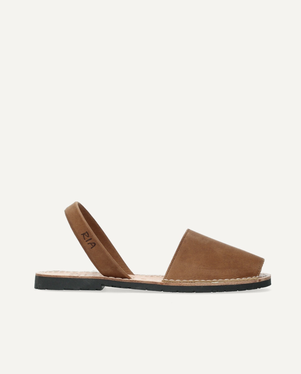 Menorquinas unisex en piel vacuna - Ria Menorca - Marrón Marrón-1