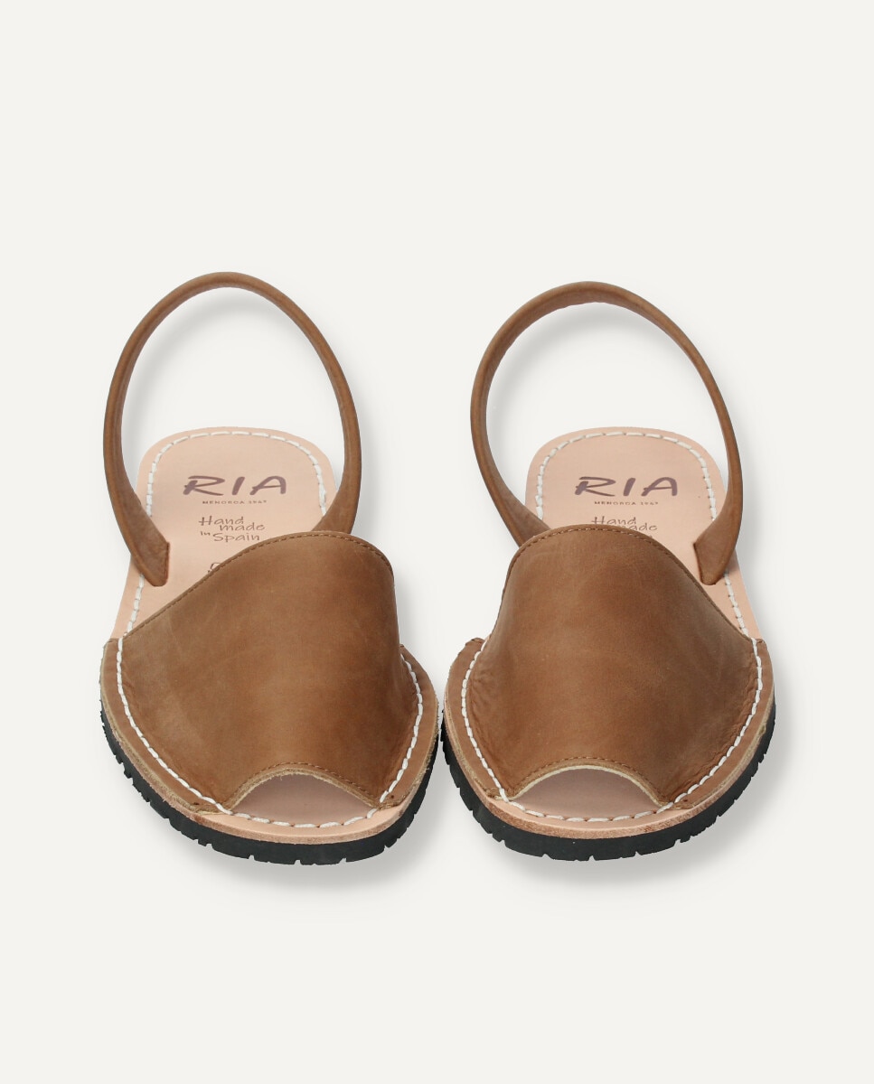 Menorquinas unisex en piel vacuna - Ria Menorca - Marrón Marrón-2