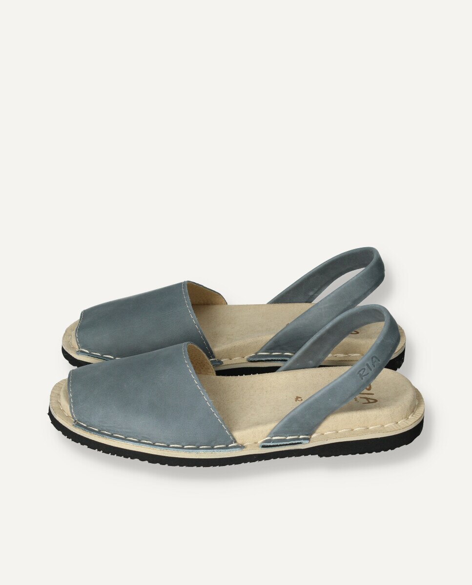 Ria Menorca - Menorquinas unisex de piel con suela anatómica.