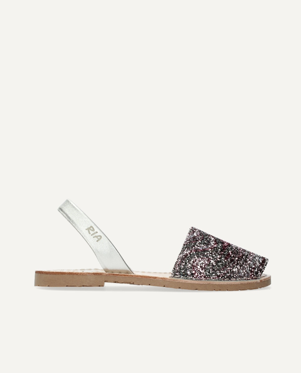 Imagen 1 de Menorquinas de mujer de glitter - Ria Menorca - Rosa Rosa