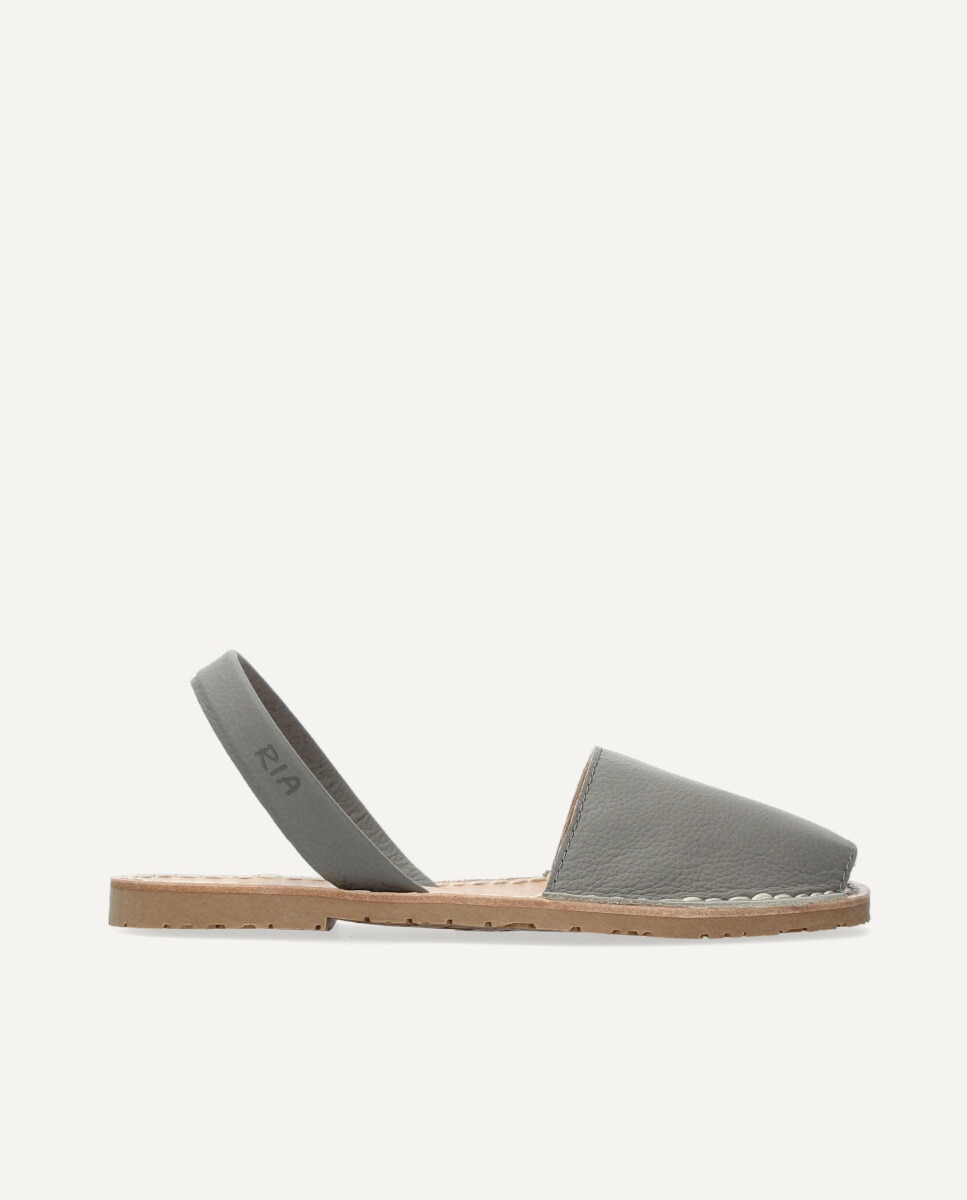 Menorquinas de hombre en piel vacuna - Ria Menorca - Gris oscuro Gris oscuro-1