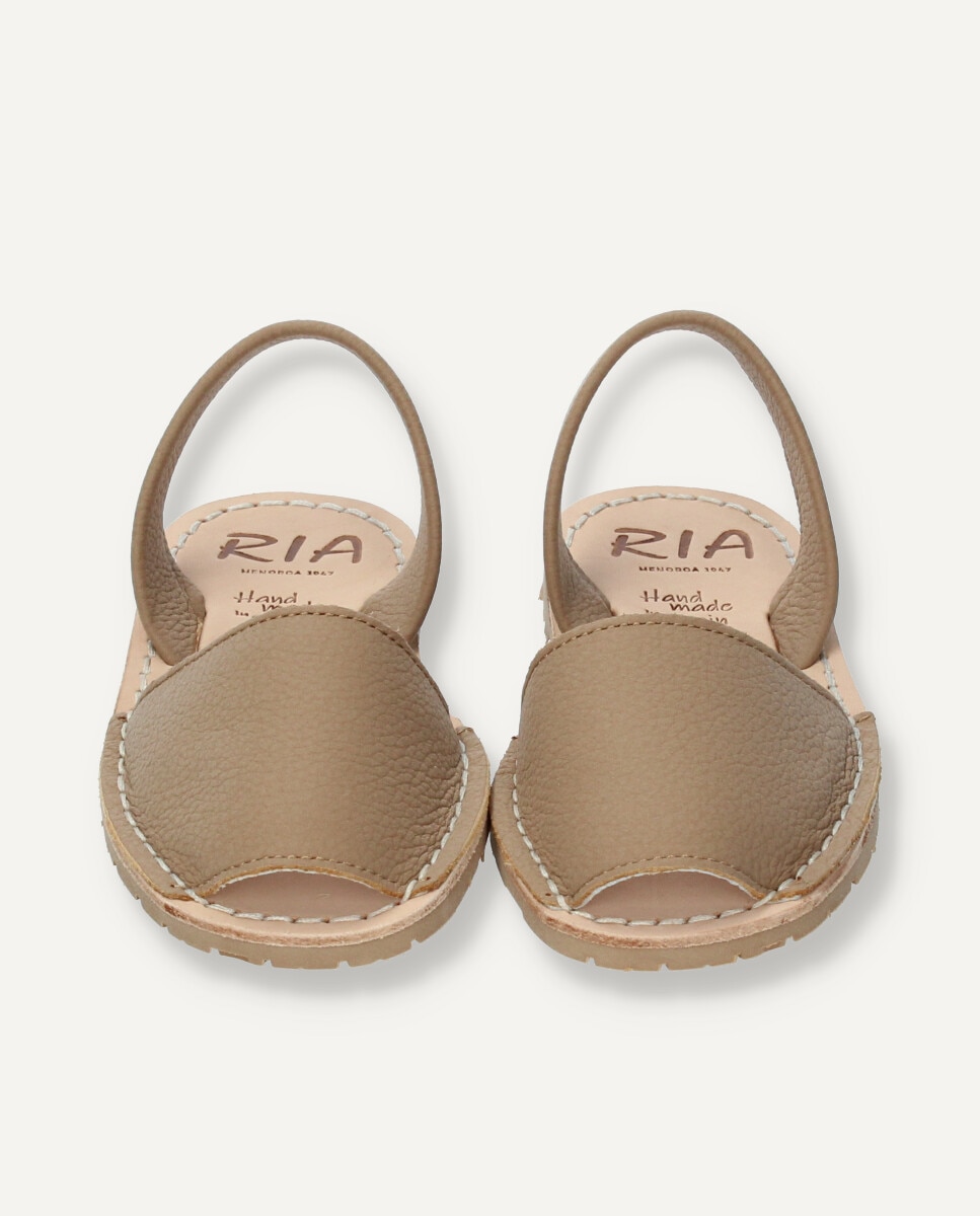 Menorquinas unisex de niño en piel vacuna - Ria Menorca - Marrón oscuro Marrón oscuro-2