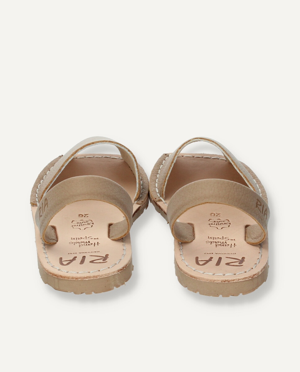 Menorquinas unisex de niño en piel vacuna - Ria Menorca - Marrón oscuro Marrón oscuro-5