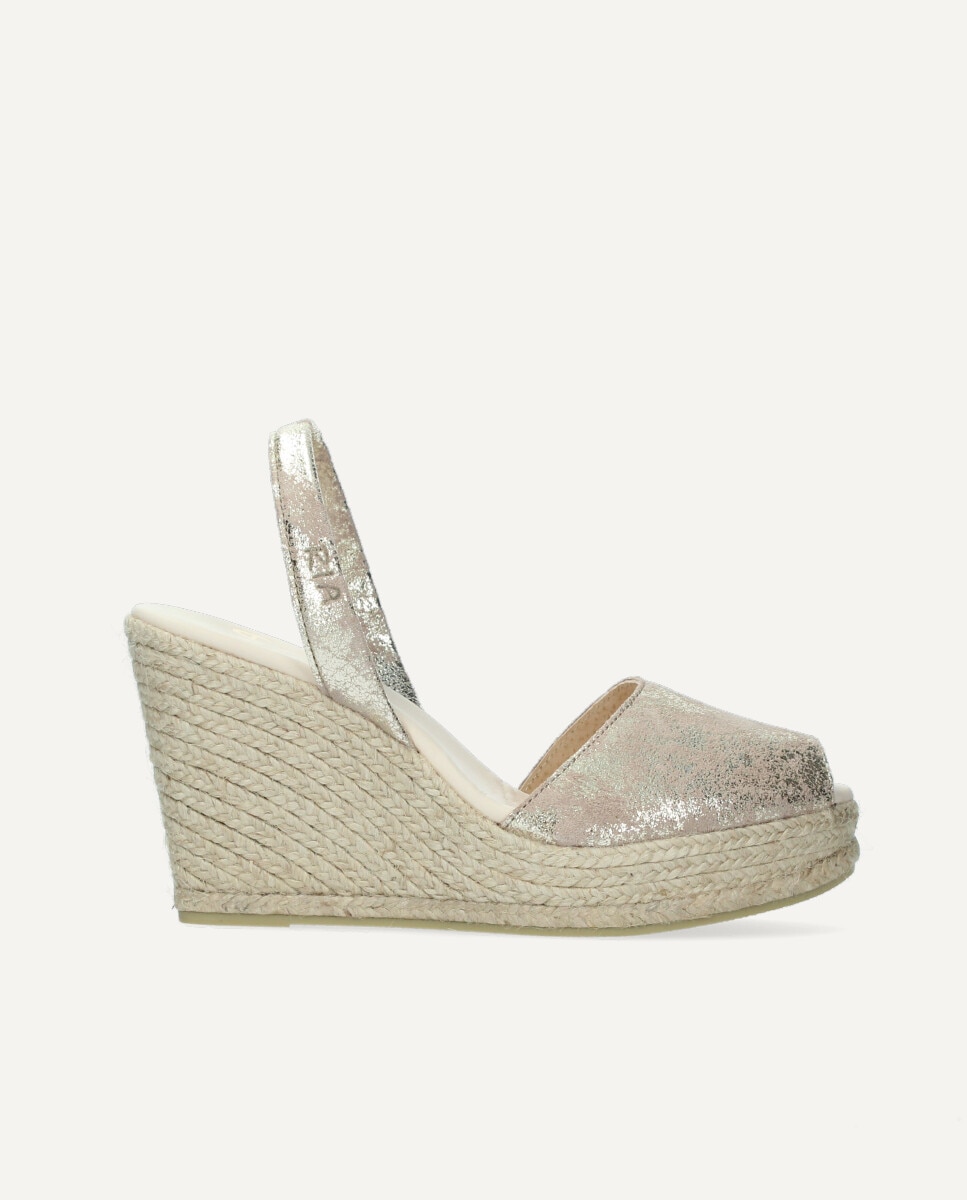 Menorquina esparto en metal deslavado topo - Ria Menorca - Beige Beige-1