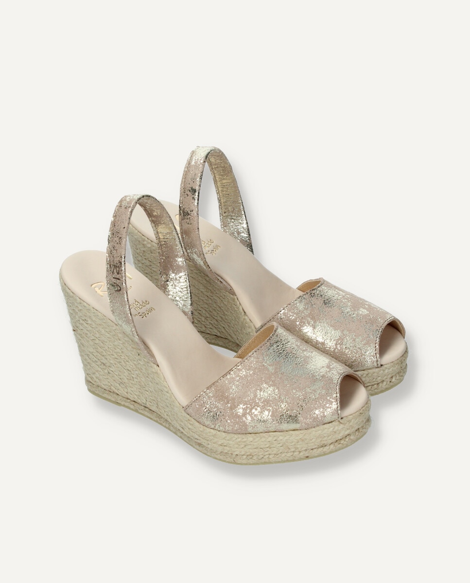 Menorquina esparto en metal deslavado topo - Ria Menorca - Beige Beige-6