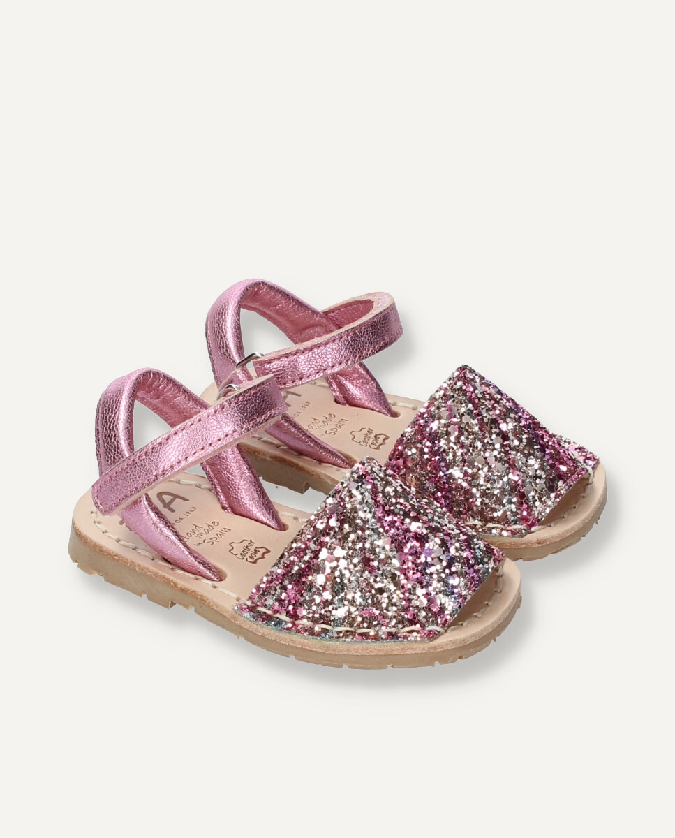 Menorquinas de bebés de glitter - Ria Menorca - Multicolor Multicolor-6