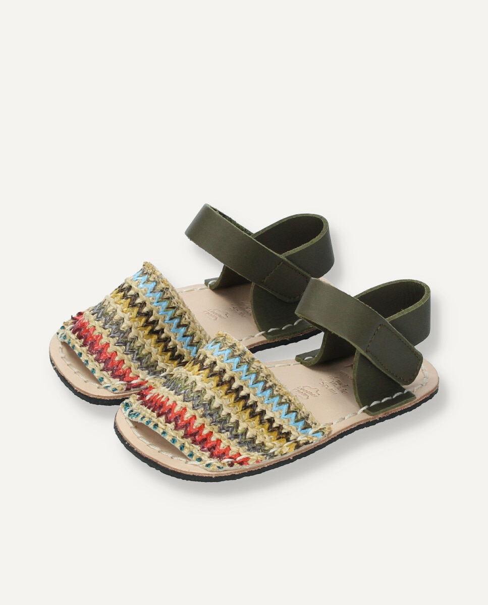 Menorquinas Barefoot en textil - Ria Menorca - Multicolor Multicolor-3