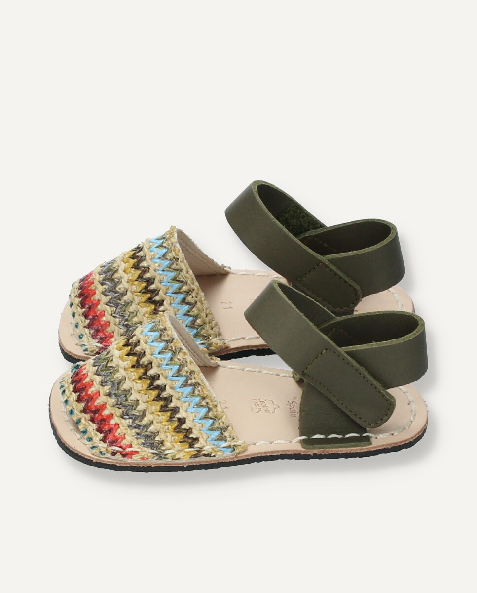 Menorquinas Barefoot en textil - Ria Menorca - Multicolor Multicolor-4