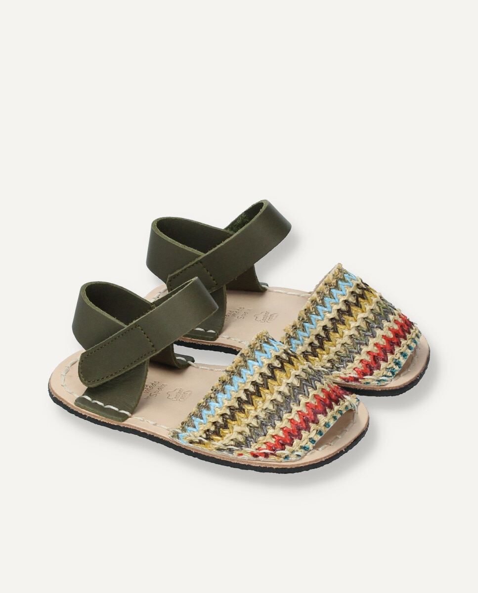 Menorquinas Barefoot en textil - Ria Menorca - Multicolor Multicolor-6