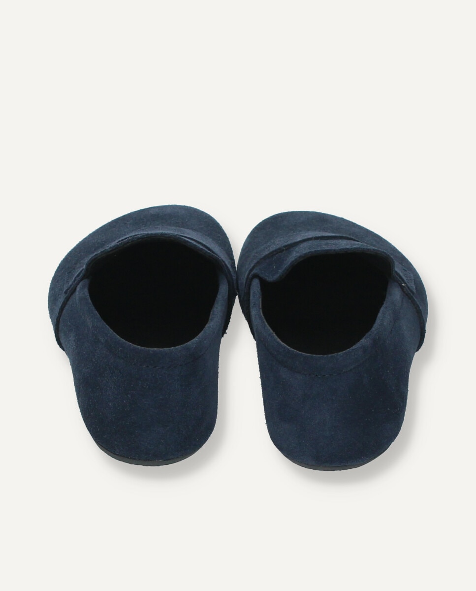 Barefoot Loafer infantil en ante marino - Ria Menorca - Azul marino Azul marino-5