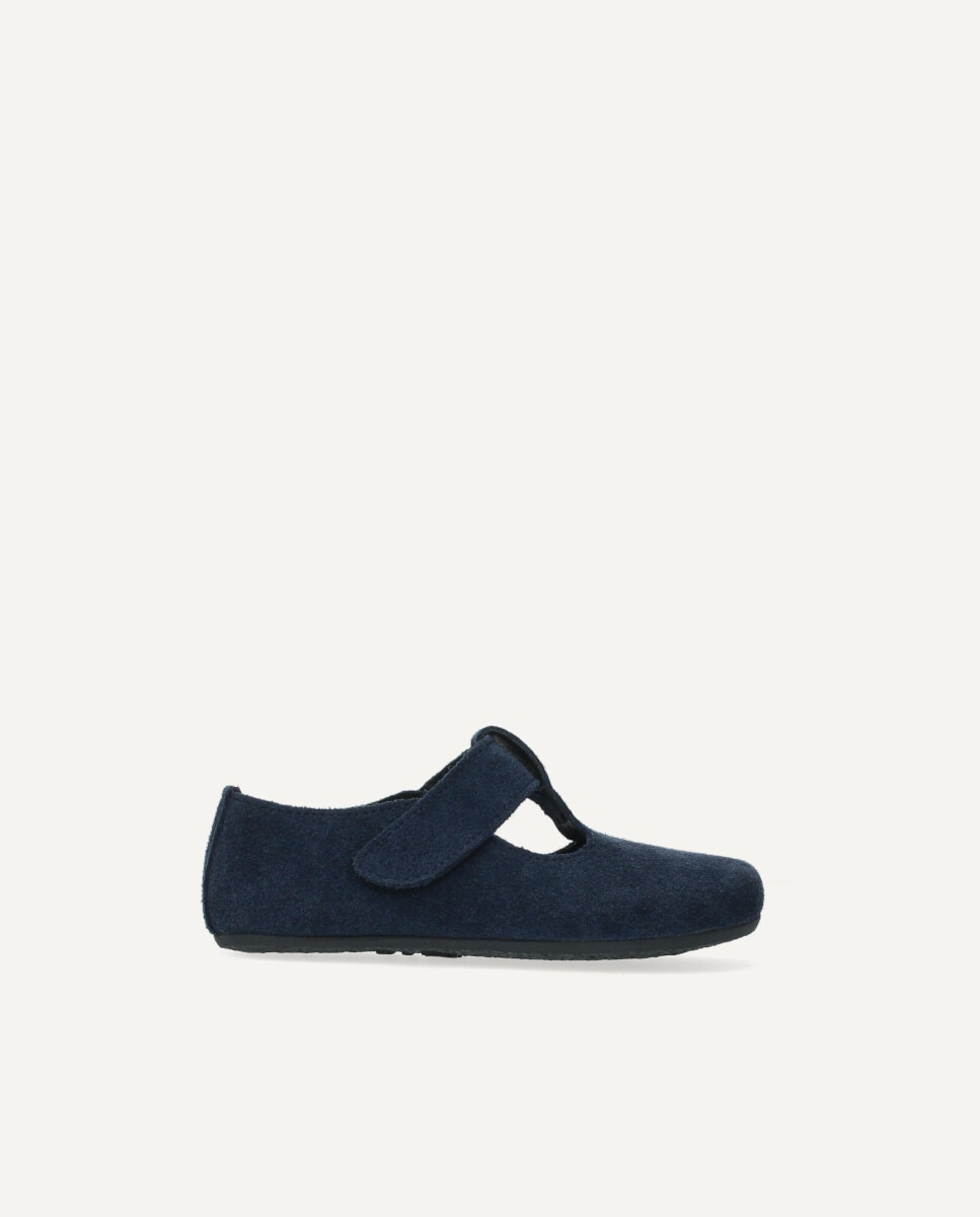 Zapato infantil cerrado barefoot - Ria Menorca - Azul marino Azul marino-1