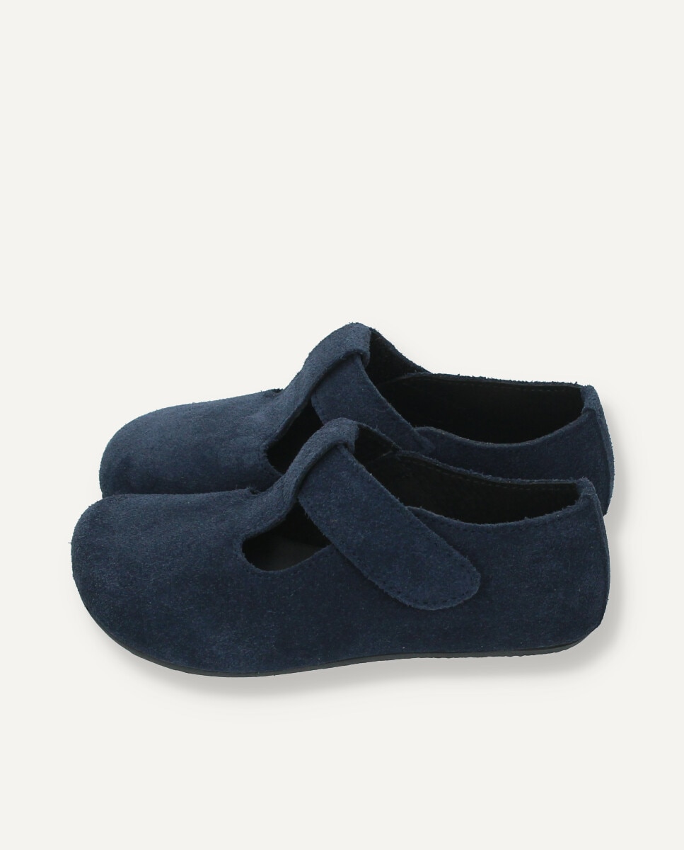 Zapato infantil cerrado barefoot - Ria Menorca - Azul marino Azul marino-4