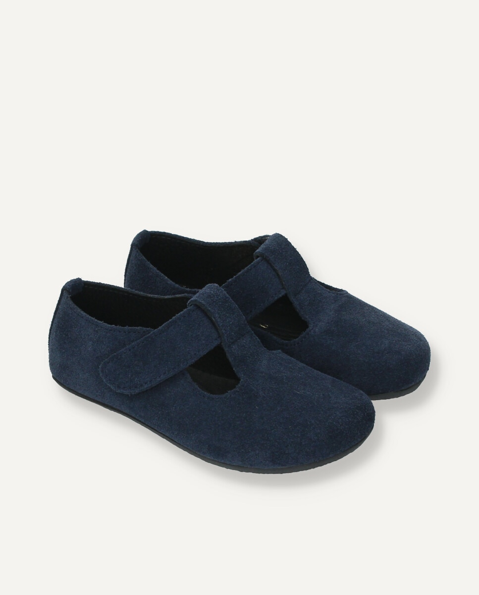 Zapato infantil cerrado barefoot - Ria Menorca - Azul marino Azul marino-6