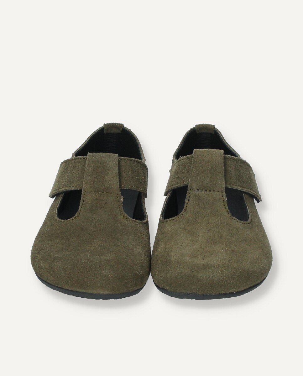 Imagen 2 de Zapato infantil cerrado barefoot - Ria Menorca - Kaki Kaki