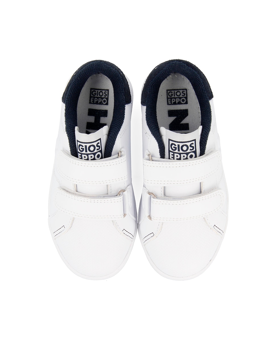Zapatillas deportivas de niña colegiales de piel - Marino Marino-5