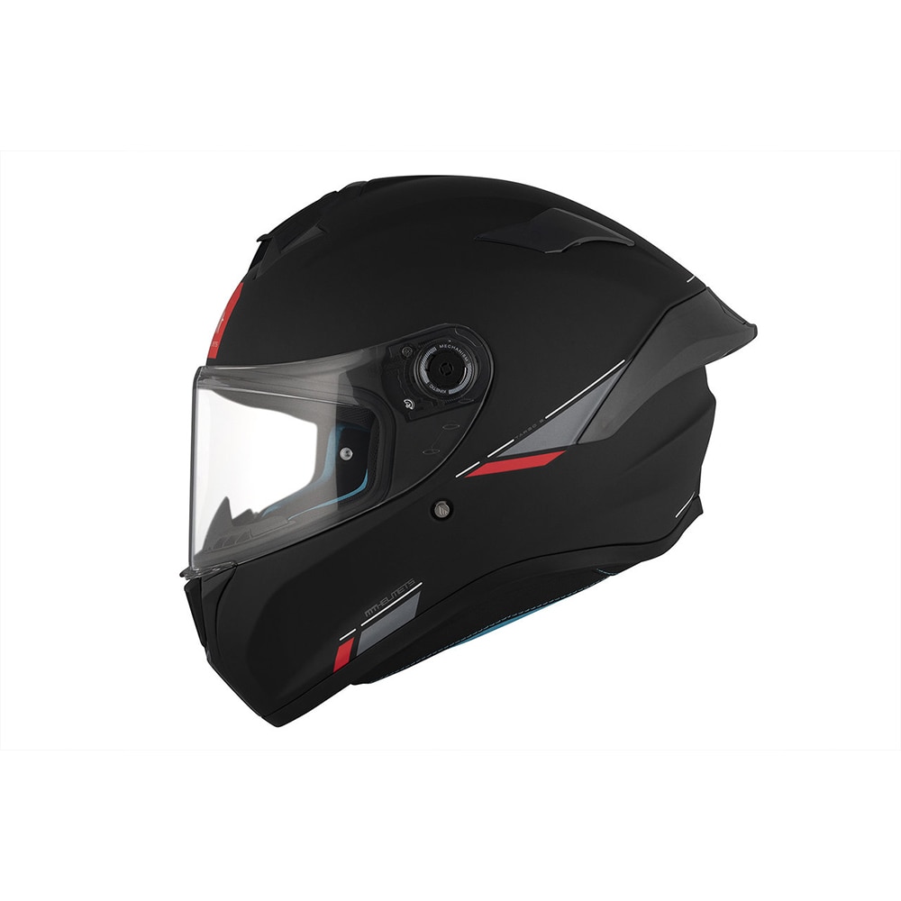 Casco de moto Integral Ff106B Targo S Mt Helmets - Negro Negro-2