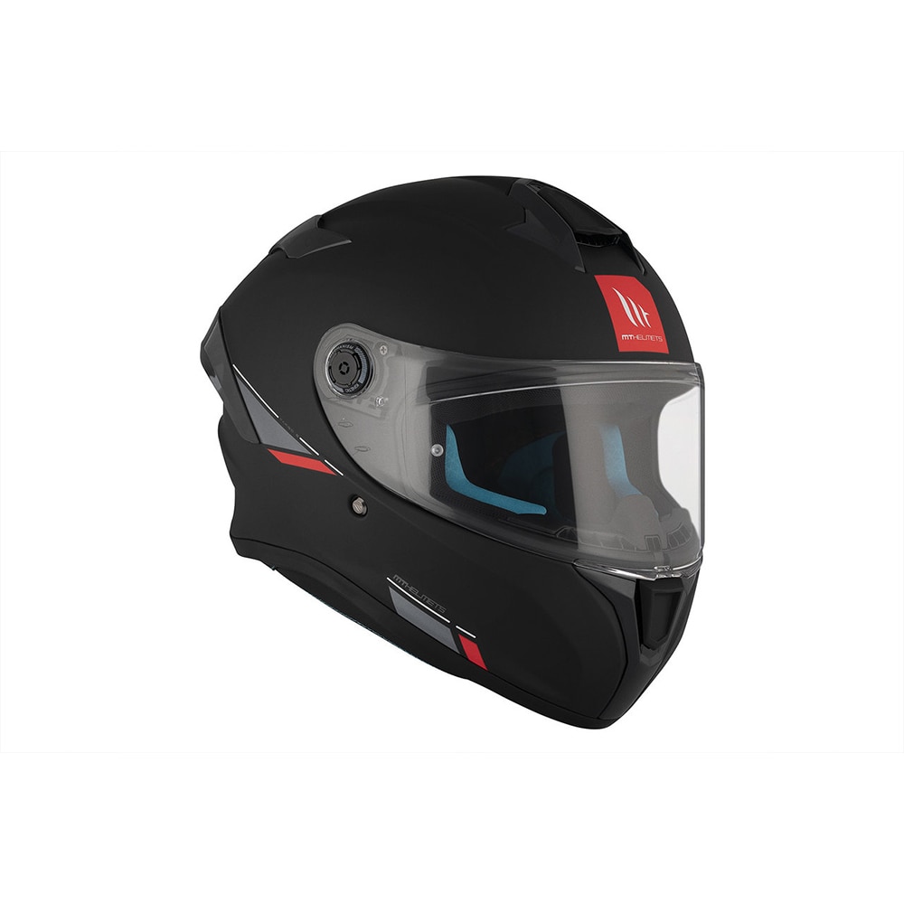Casco de moto Integral Ff106B Targo S Mt Helmets - Negro Negro-4