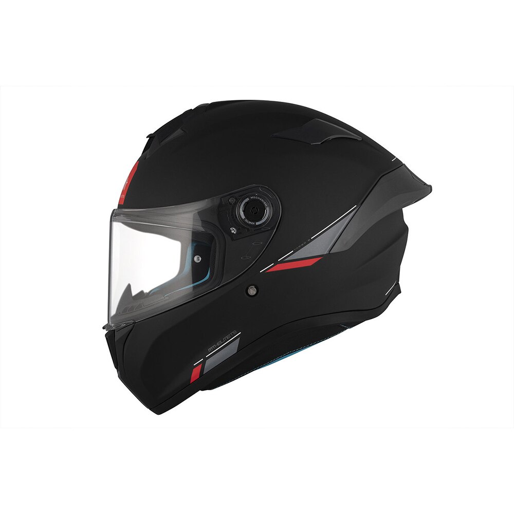 Imagen 2 de Casco de moto Integral Ff106B Targo S Mt Helmets - Negro Negro