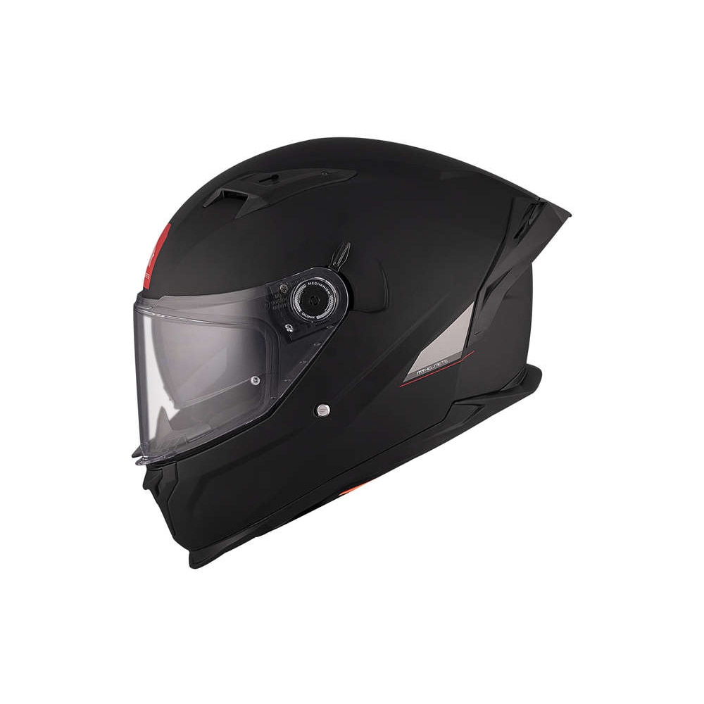 Casco de moto Integral Ff128Sv Braker Sv Mt Helmets - Negro / Rojo Negro / Rojo-2