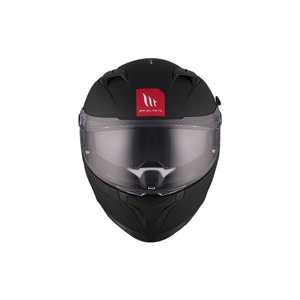 Casco de moto Integral Ff128Sv Braker Sv Mt Helmets - Negro / Rojo Negro / Rojo-3