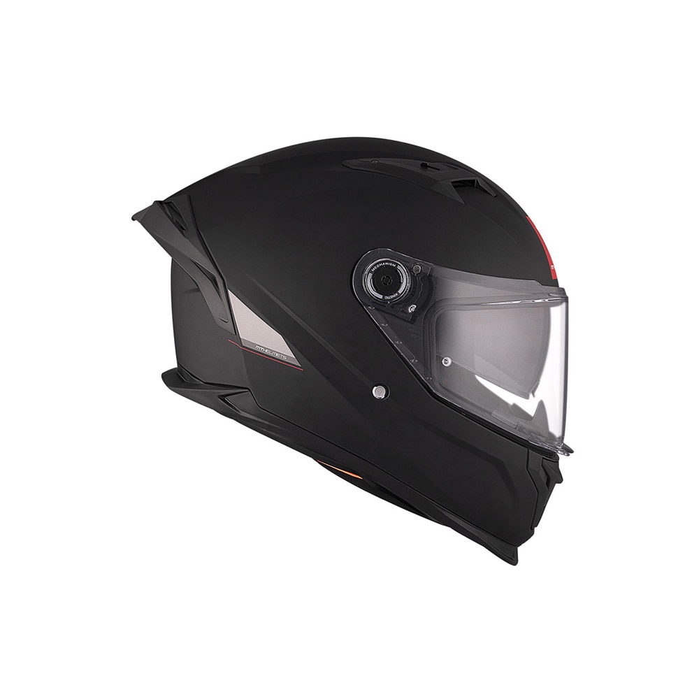 Casco de moto Integral Ff128Sv Braker Sv Mt Helmets - Negro / Rojo Negro / Rojo-5