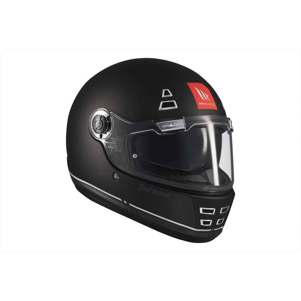 Casco de moto Integral Ff119Sv Jarama Sv Mt Helmets - Negro Negro-3